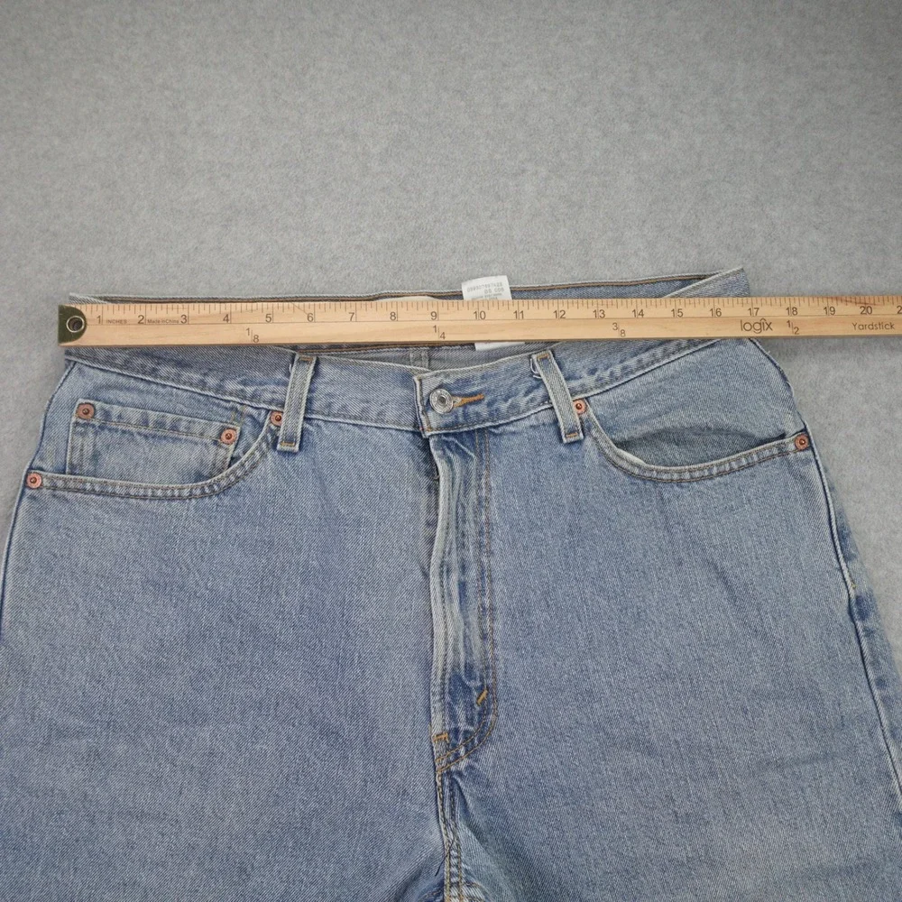Levi's‎ 505 Jeans Mens 36x30 Light Wash Regular Fit Straight Leg Denim